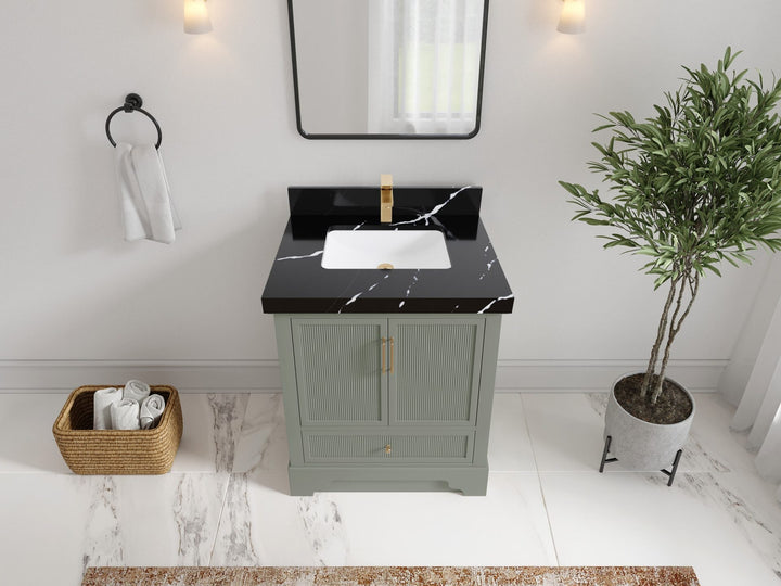 Alys 30 in. W x 22 in. D Single Sink Bathroom Vanity - photo 13