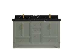 Alys 60 in. W x 22 in. D Double Sink Bathroom Vanity - photo 30