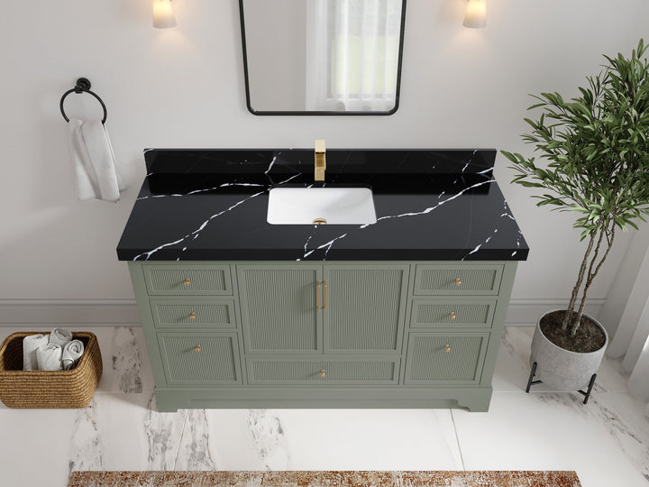 Alys 60 in. W x 22 in. D Single Sink Bathroom Vanity - photo 7