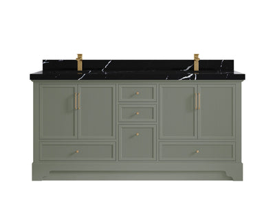 Alys 72 in. W x 22 in. D Double Sink Bathroom Vanity