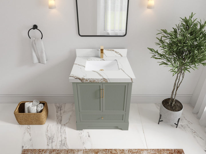 Alys 30 in. W x 22 in. D Single Sink Bathroom Vanity - photo 15