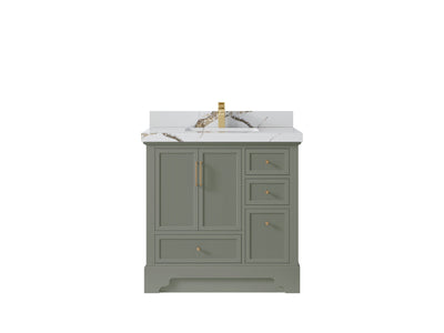Alys 36 in. W x 22 in. D Center Sink Bathroom Vanity