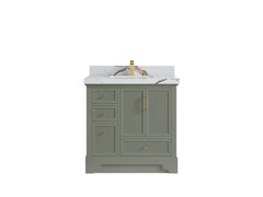 Alys 36 in. W x 22 in. D Center Sink Bathroom Vanity - photo 14
