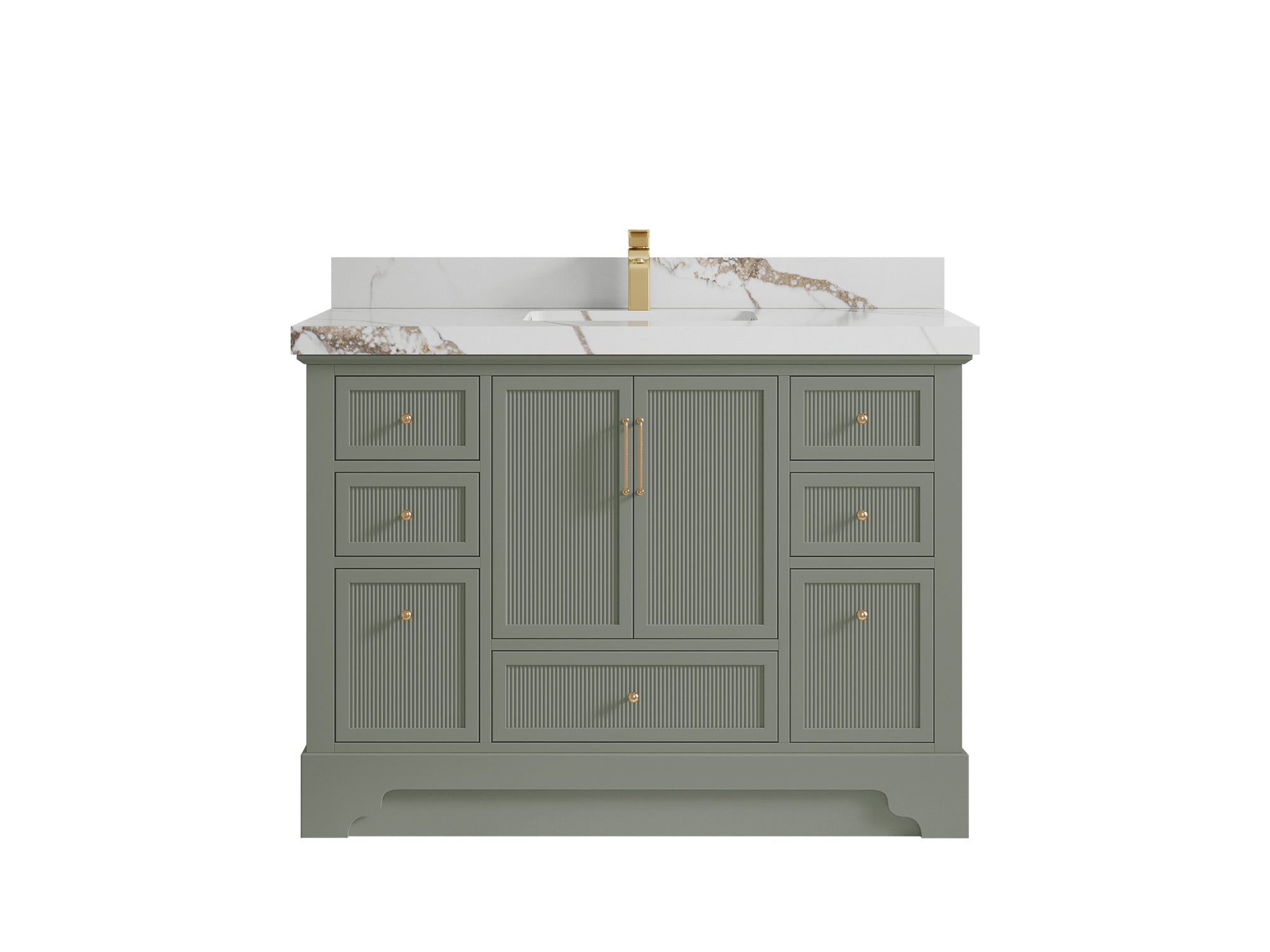 Alys 48 in. W x 22 in. D Single Sink Bathroom Vanity