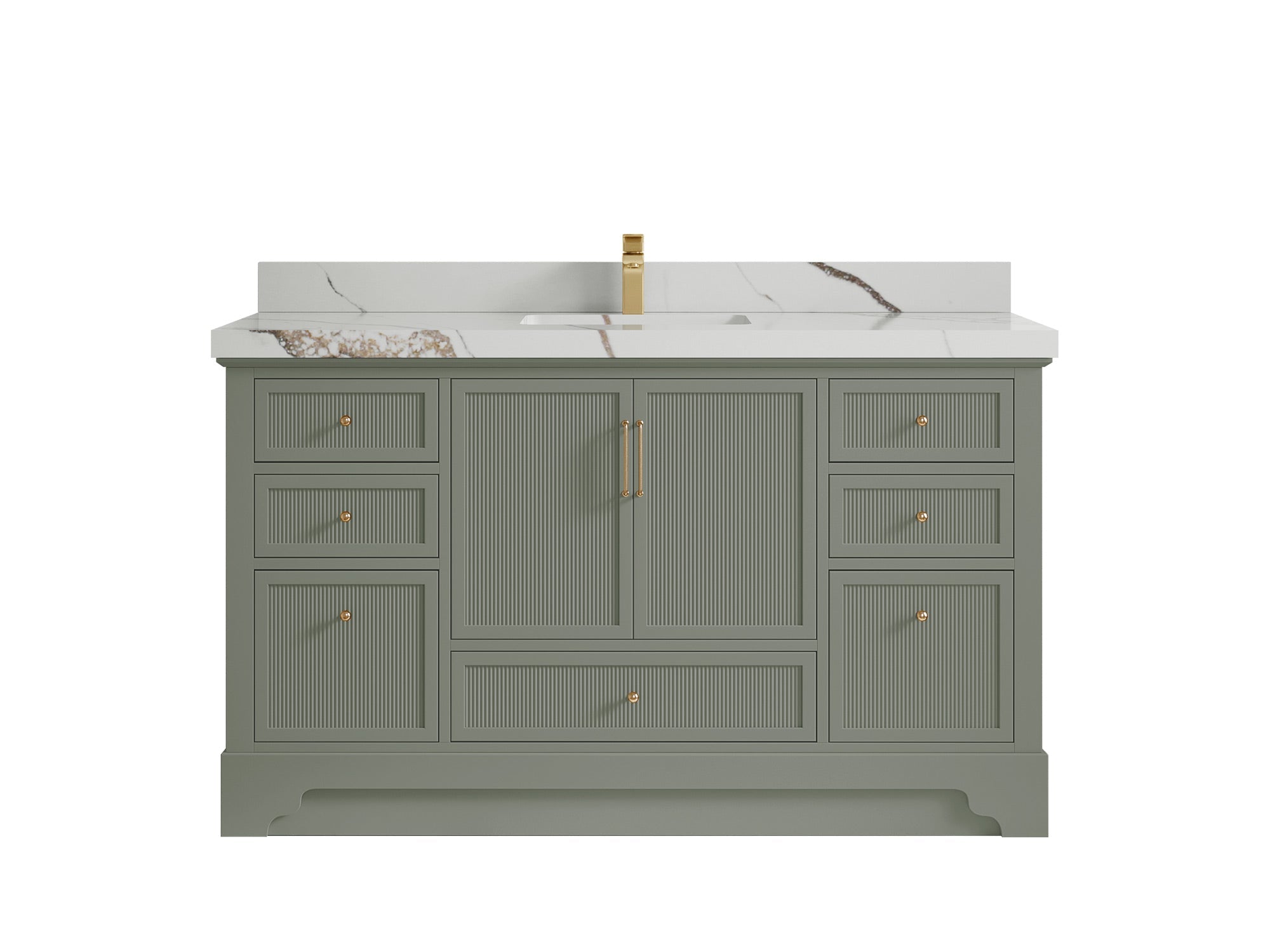 Alys 60 in. W x 22 in. D Single Sink Bathroom Vanity
