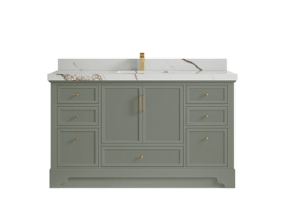 Alys 60 in. W x 22 in. D Single Sink Bathroom Vanity