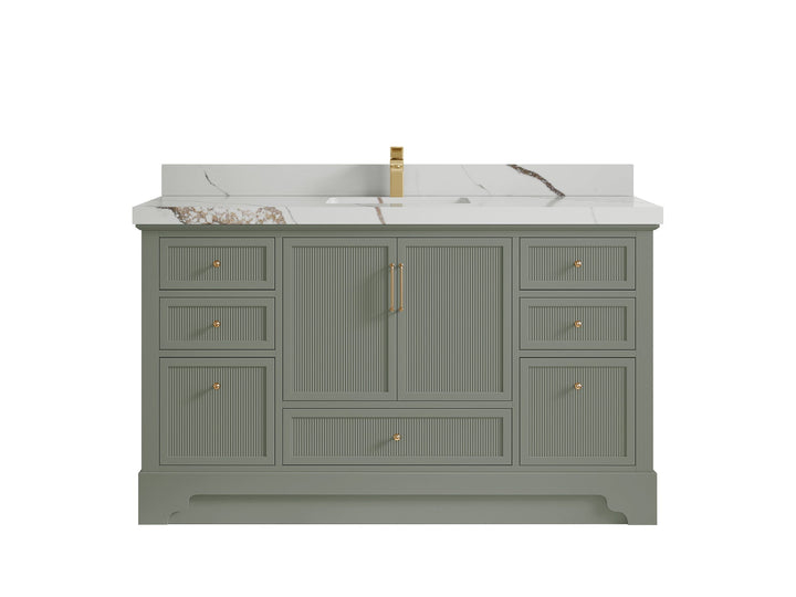 Alys 60 in. W x 22 in. D Single Sink Bathroom Vanity - photo 10