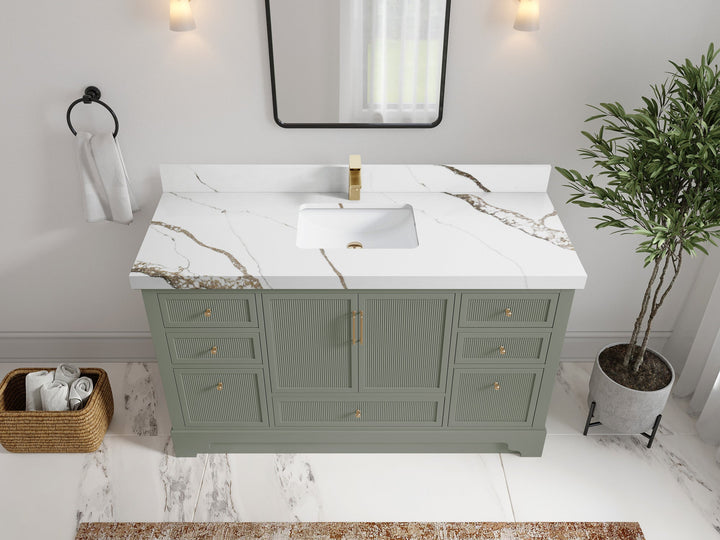 Alys 60 in. W x 22 in. D Single Sink Bathroom Vanity - photo 9