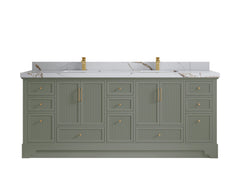 Alys 84 in. W x 22 in. D Double Sink Bathroom Vanity - photo 10