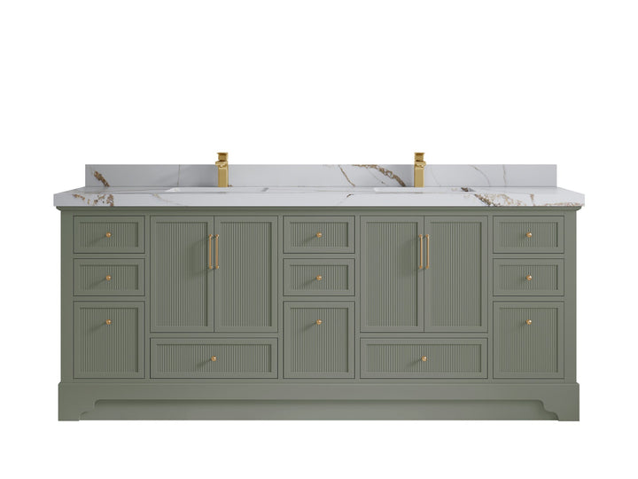 Alys 84 in. W x 22 in. D Double Sink Bathroom Vanity - photo 10