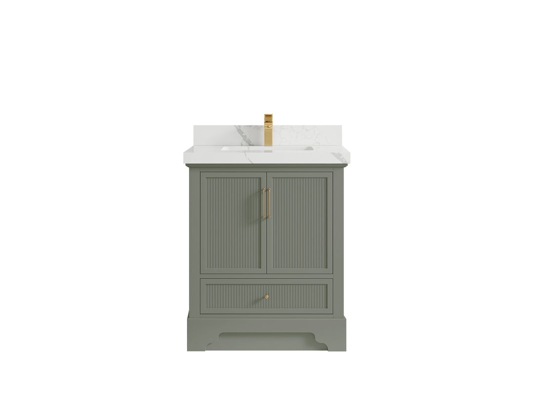 Alys 30 in. W x 22 in. D Single Sink Bathroom Vanity