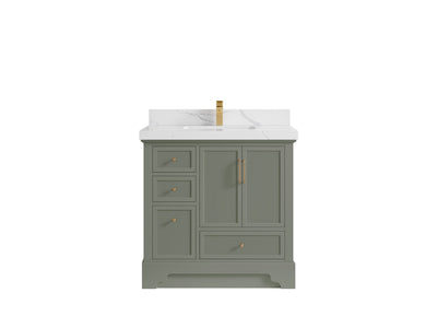 Alys 36 in. W x 22 in. D Center Sink Bathroom Vanity