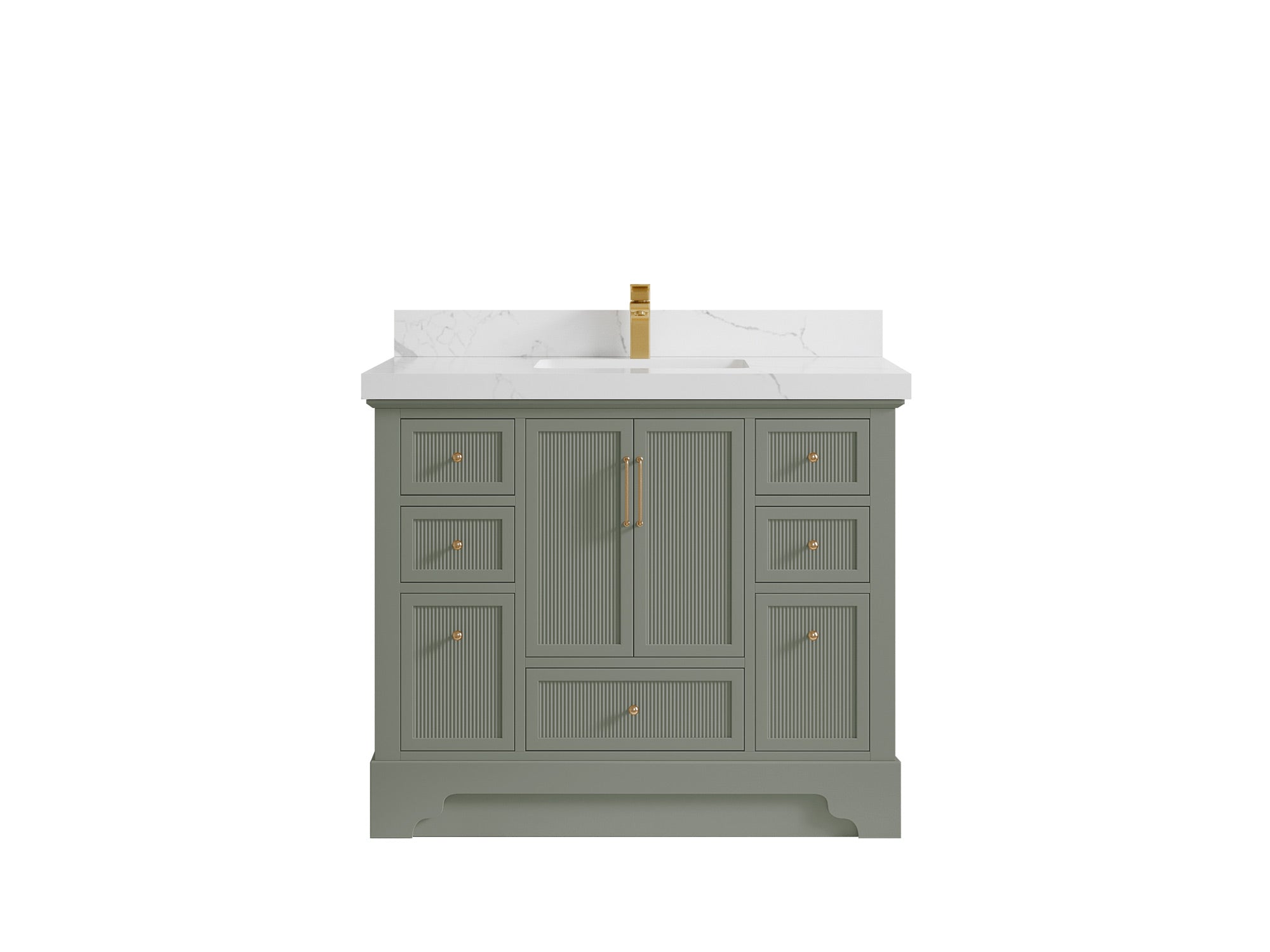 Alys 42 in. W x 22 in. D Single Sink Bathroom Vanity