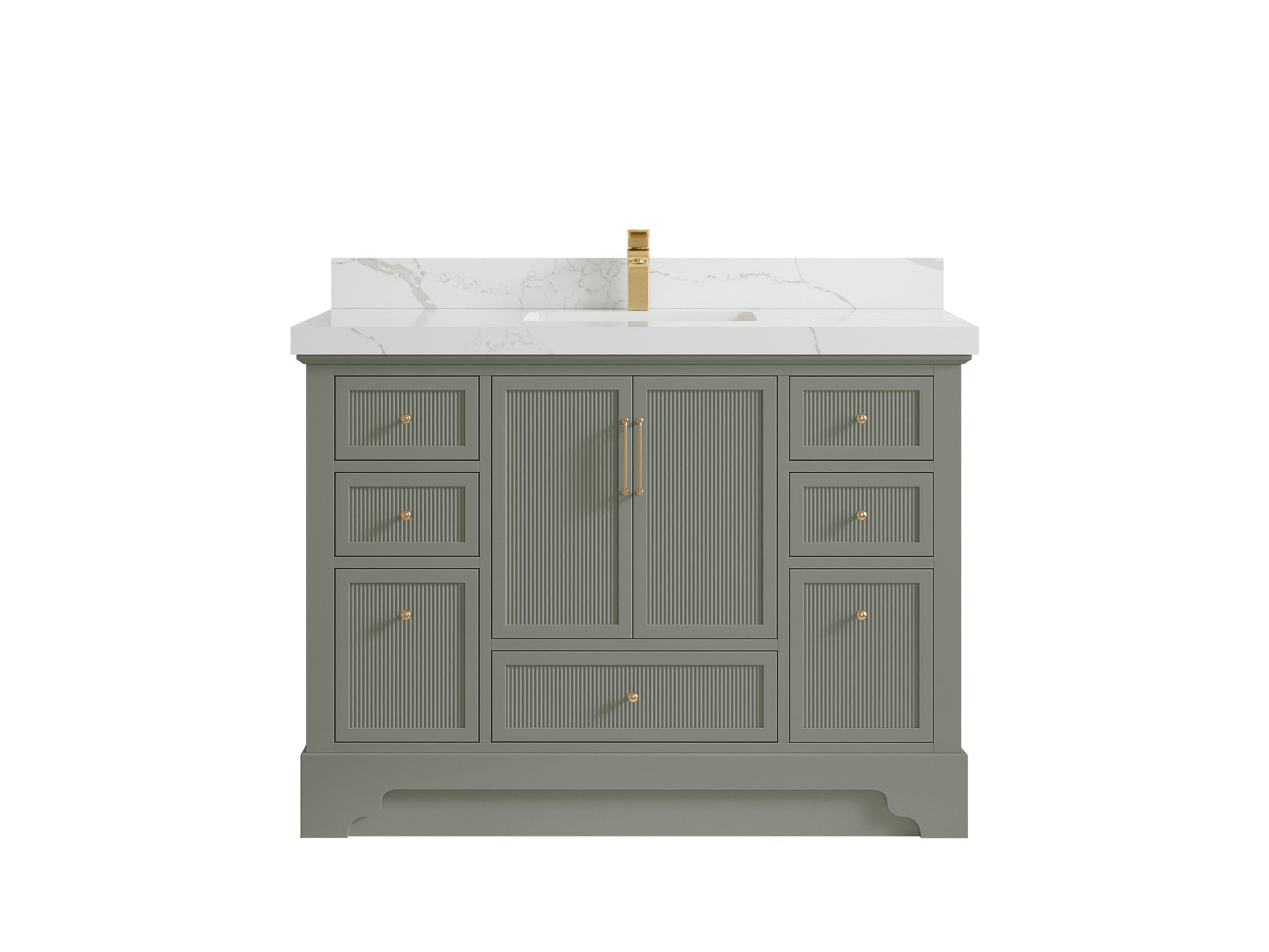 Alys 48 in. W x 22 in. D Single Sink Bathroom Vanity