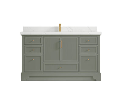 Alys 60 in. W x 22 in. D Single Sink Bathroom Vanity