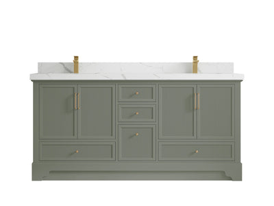 Alys 72 in. W x 22 in. D Double Sink Bathroom Vanity