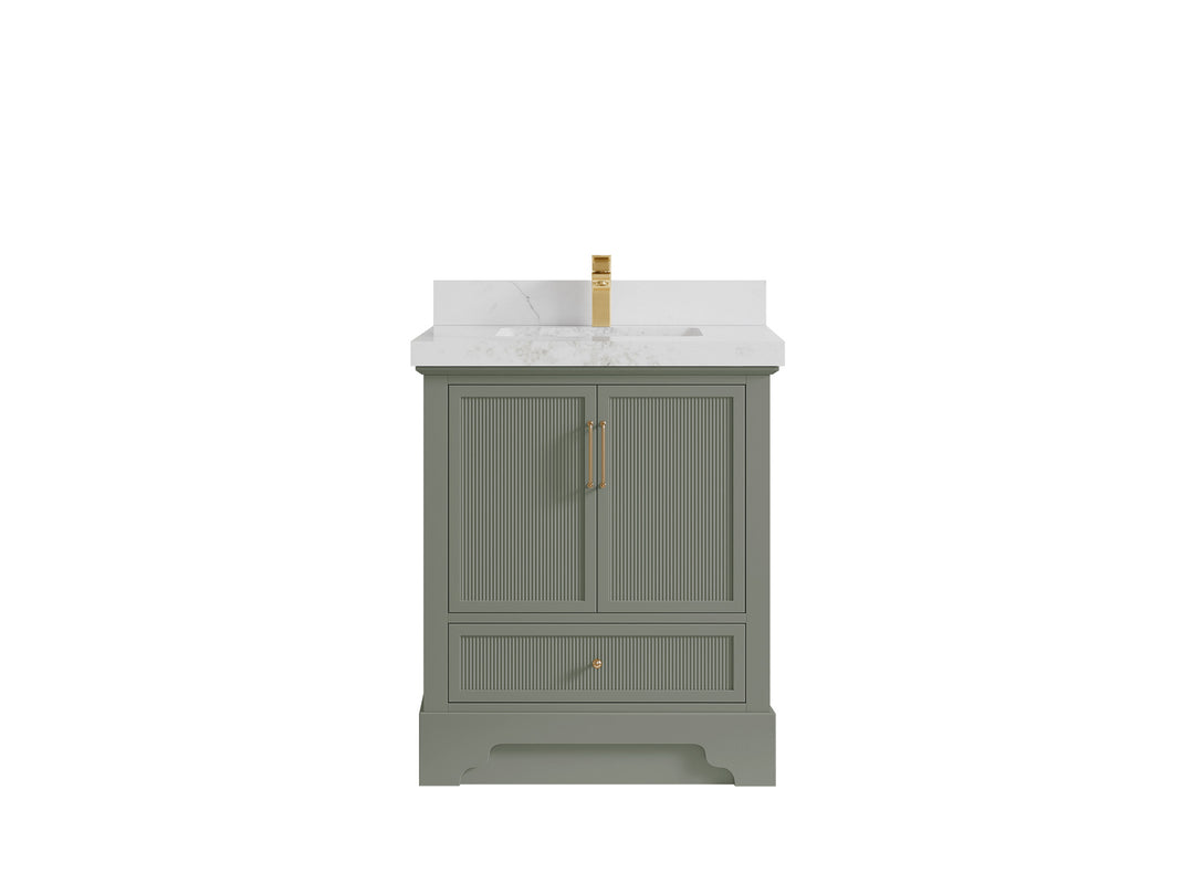 Alys 30 in. W x 22 in. D Single Sink Bathroom Vanity