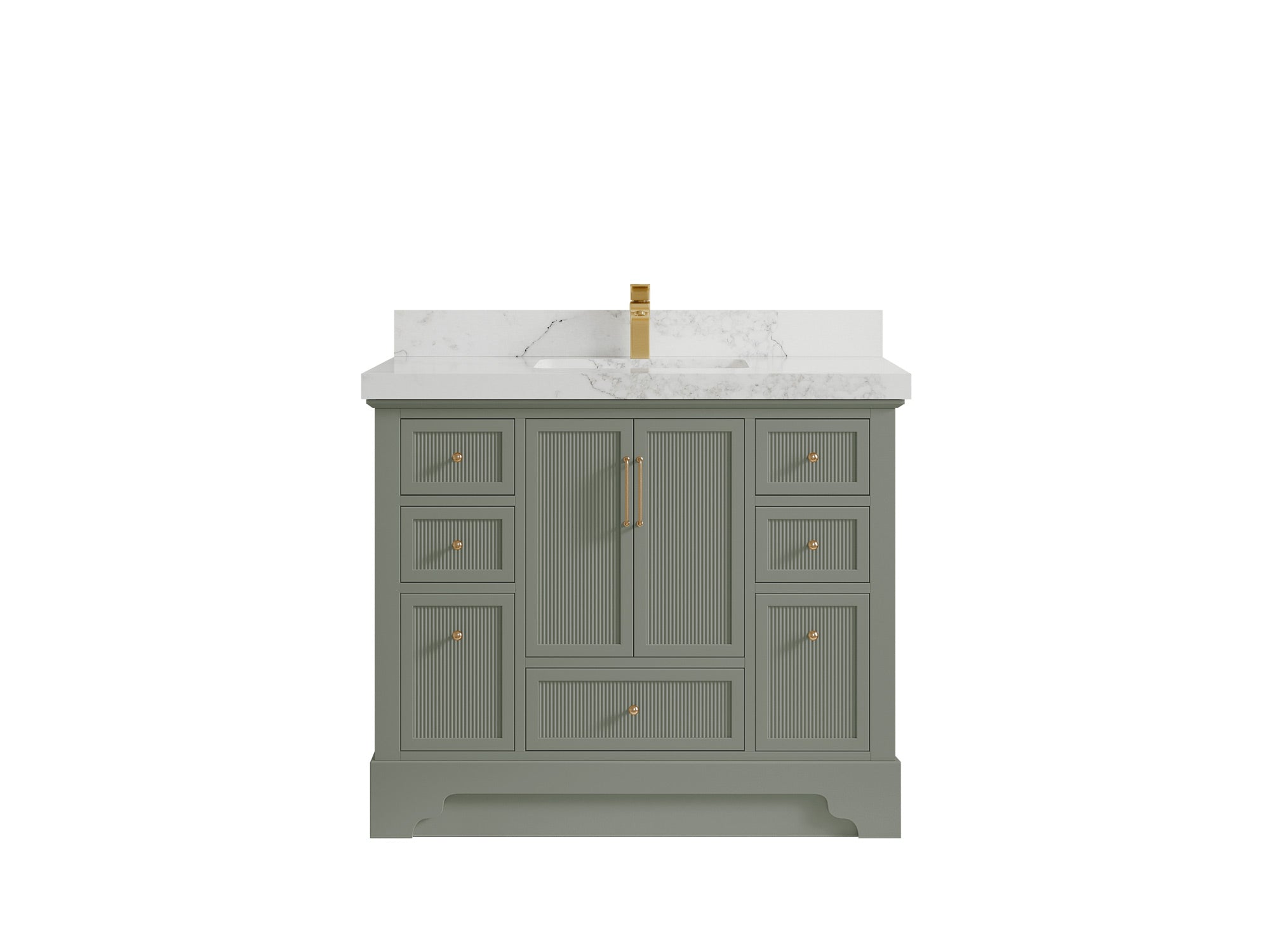 Alys 42 in. W x 22 in. D Single Sink Bathroom Vanity