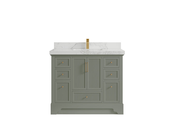Alys 42 in. W x 22 in. D Single Sink Bathroom Vanity - photo 14
