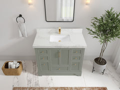 Alys 42 in. W x 22 in. D Single Sink Bathroom Vanity - photo 13