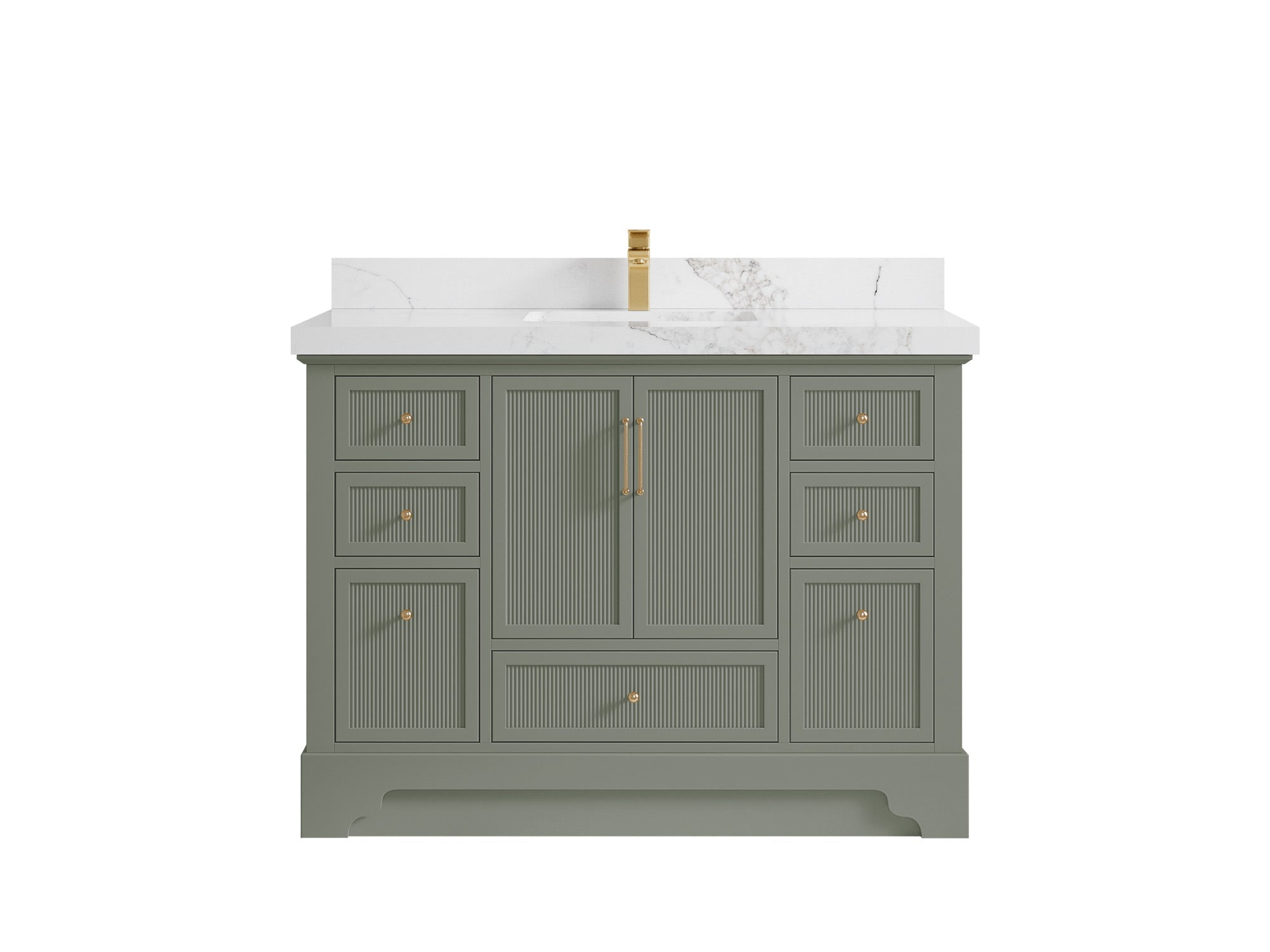 Alys 48 in. W x 22 in. D Single Sink Bathroom Vanity