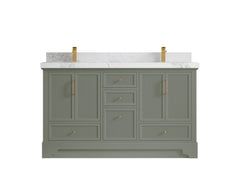 Alys 60 in. W x 22 in. D Double Sink Bathroom Vanity - photo 16