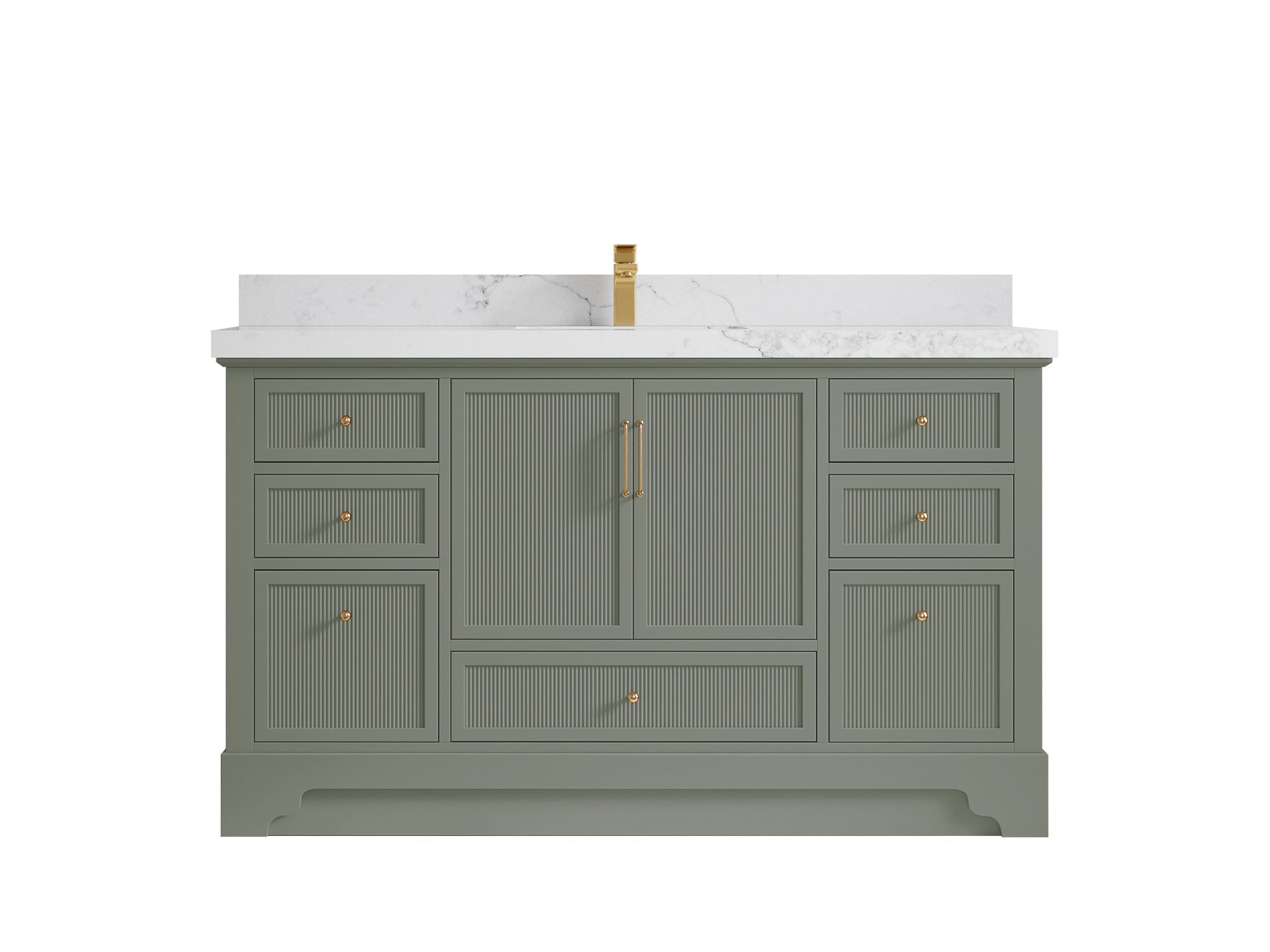 Alys 60 in. W x 22 in. D Single Sink Bathroom Vanity