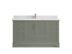 Alys 60 in. W x 22 in. D Single Sink Bathroom Vanity - photo 14