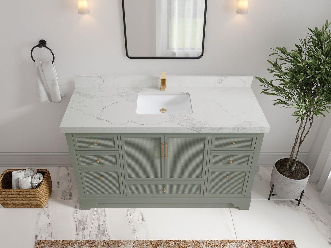 Alys 60 in. W x 22 in. D Single Sink Bathroom Vanity