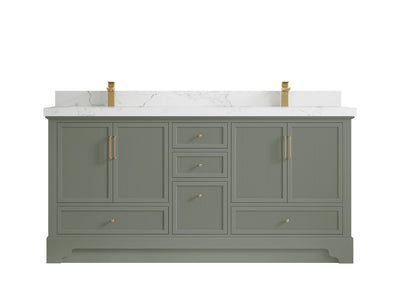 Alys 72 in. W x 22 in. D Double Sink Bathroom Vanity