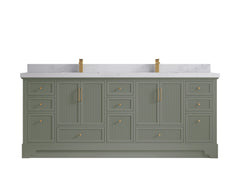 Alys 84 in. W x 22 in. D Double Sink Bathroom Vanity - photo 14