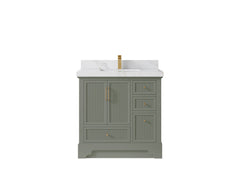 Alys 36 in. W x 22 in. D Center Sink Bathroom Vanity - photo 16
