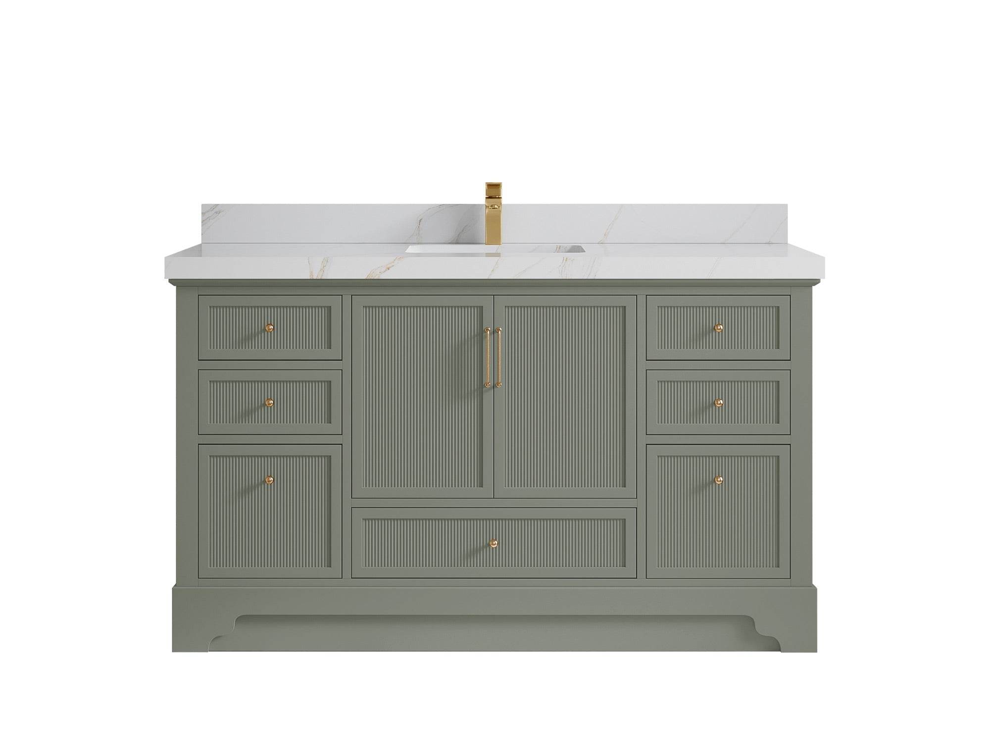 Alys 60 in. W x 22 in. D Single Sink Bathroom Vanity