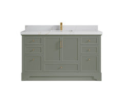 Alys 60 in. W x 22 in. D Single Sink Bathroom Vanity - photo 16