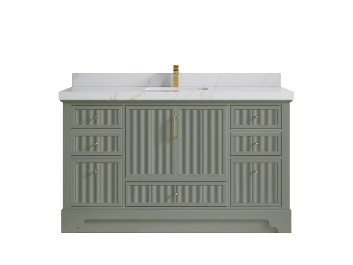 Alys 60 in. W x 22 in. D Single Sink Bathroom Vanity - photo 16