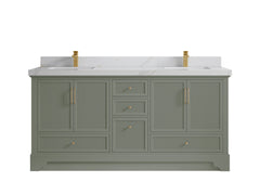 Alys 72 in. W x 22 in. D Double Sink Bathroom Vanity - photo 16