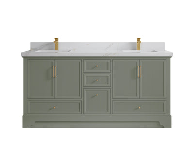 Alys 72 in. W x 22 in. D Double Sink Bathroom Vanity