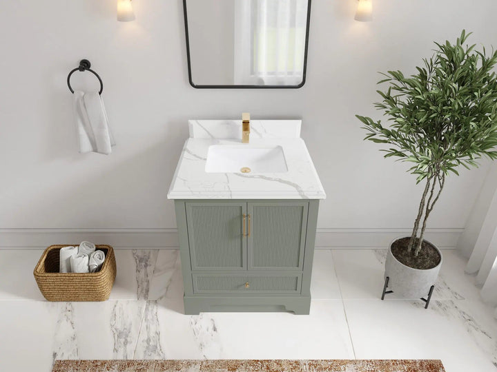 Alys 30 in. W x 22 in. D Single Sink Bathroom Vanity - photo 27