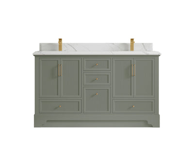 Alys 60 in. W x 22 in. D Double Sink Bathroom Vanity