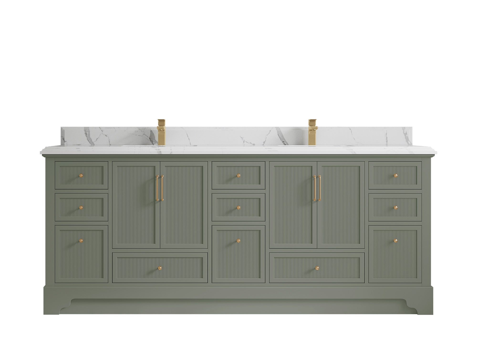 Alys 84 in. W x 22 in. D Double Sink Bathroom Vanity