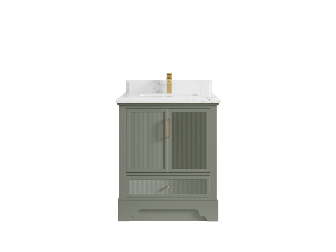 Alys 30 in. W x 22 in. D Single Sink Bathroom Vanity