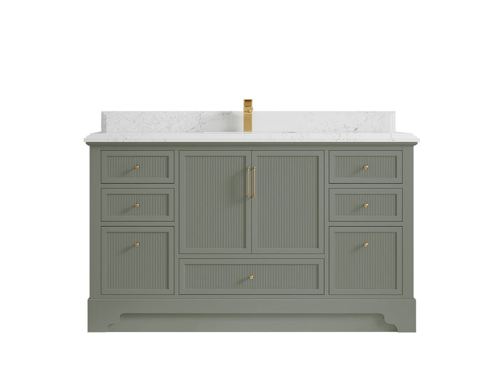 Alys 60 in. W x 22 in. D Single Sink Bathroom Vanity - photo 24