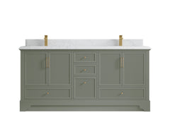 Alys 72 in. W x 22 in. D Double Sink Bathroom Vanity - photo 24