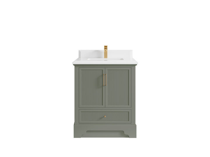 Alys 30 in. W x 22 in. D Single Sink Bathroom Vanity - photo 32