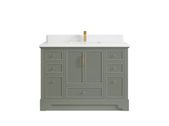 Alys 48 in. W x 22 in. D Single Sink Bathroom Vanity - photo 26