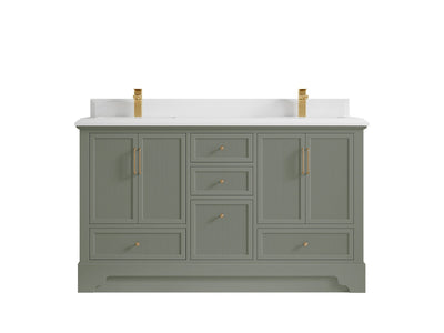 Alys 60 in. W x 22 in. D Double Sink Bathroom Vanity