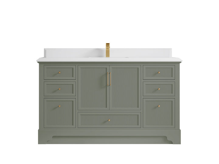 Alys 60 in. W x 22 in. D Single Sink Bathroom Vanity - photo 26