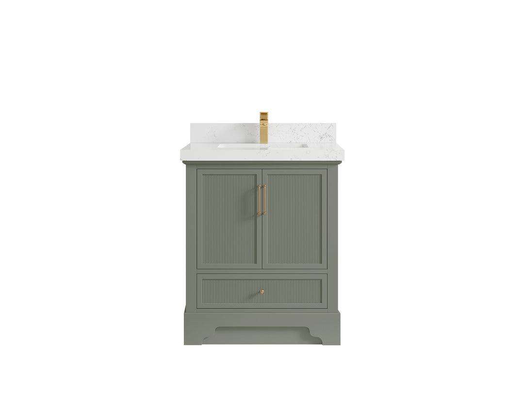 Alys 30 in. W x 22 in. D Single Sink Bathroom Vanity