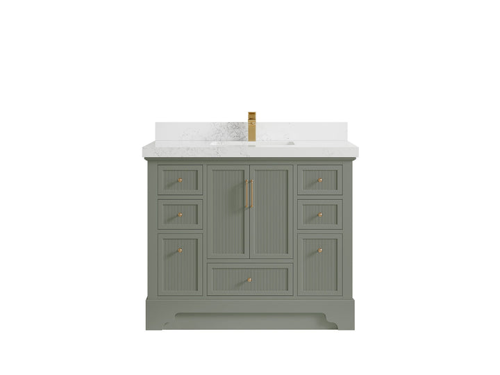 Alys 42 in. W x 22 in. D Single Sink Bathroom Vanity - photo 28