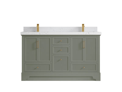 Alys 60 in. W x 22 in. D Double Sink Bathroom Vanity
